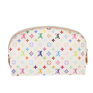 Louis Vuitton Cosmetic Pouch  Canvas Clutch Bag