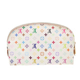 Louis Vuitton Cosmetic Pouch  Canvas Clutch Bag