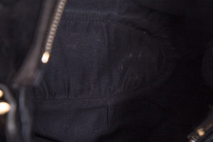 Gucci Vintage Black Monogram Hobo