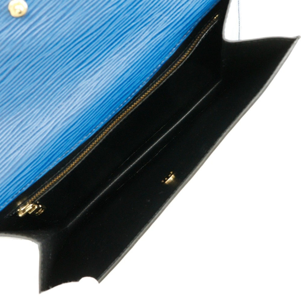 Louis Vuitton Montaigne  Leather Clutch Bag