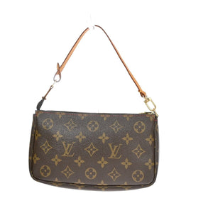 Louis Vuitton Pochette Accessoires  Canvas Clutch Bag