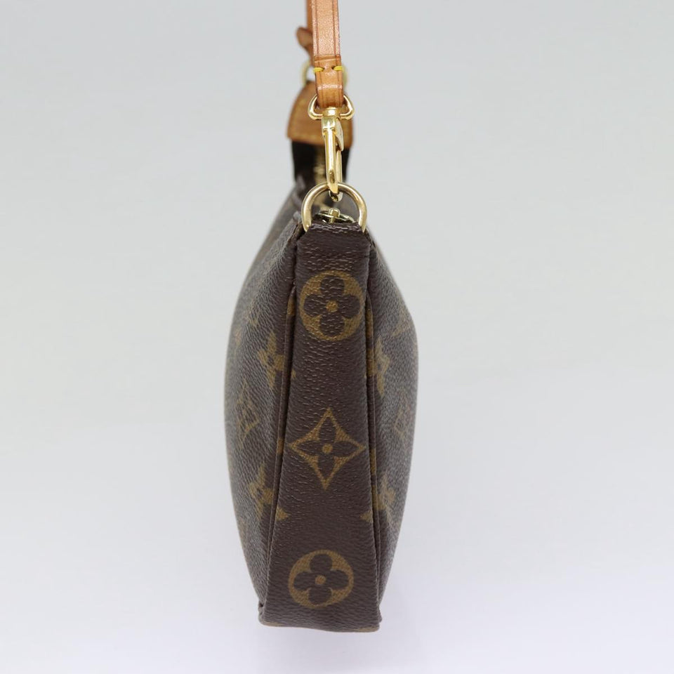Louis Vuitton Pochette Accessoire  Canvas Clutch Bag