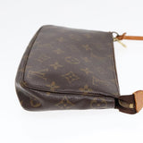 Louis Vuitton Pochette Accessoire  Canvas Clutch Bag