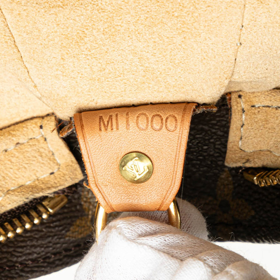 Brown Louis Vuitton Monogram Looping GM Shoulder Bag