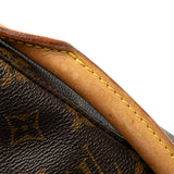 Brown Louis Vuitton Monogram Looping GM Shoulder Bag