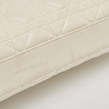 Dior Off White Cannage Leather Medium Lady D-Joy Tote
