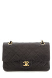 Chanel Vintage 1994-1996 Classic Double Flap Black Handbag