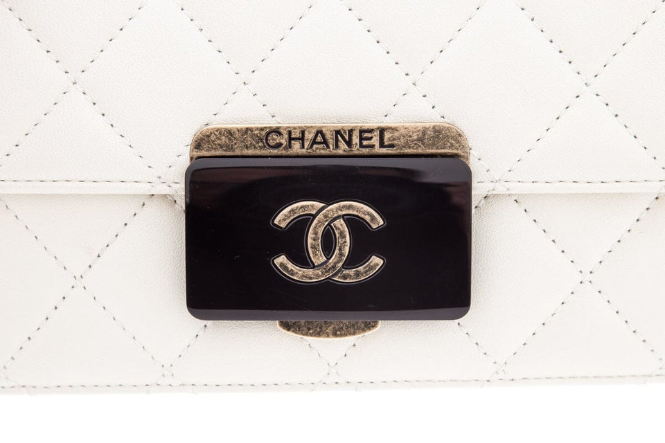 Chanel 2016 "Beauty Lock" Quilted Lambskin Handbag