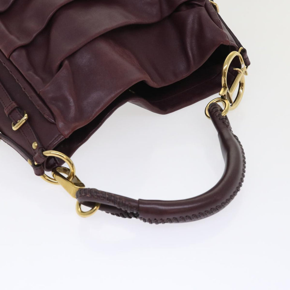 Dior Libertine  Leather Shoulder Bag
