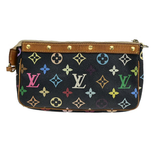 Louis Vuitton Pochette Accessoires  Canvas Clutch Bag