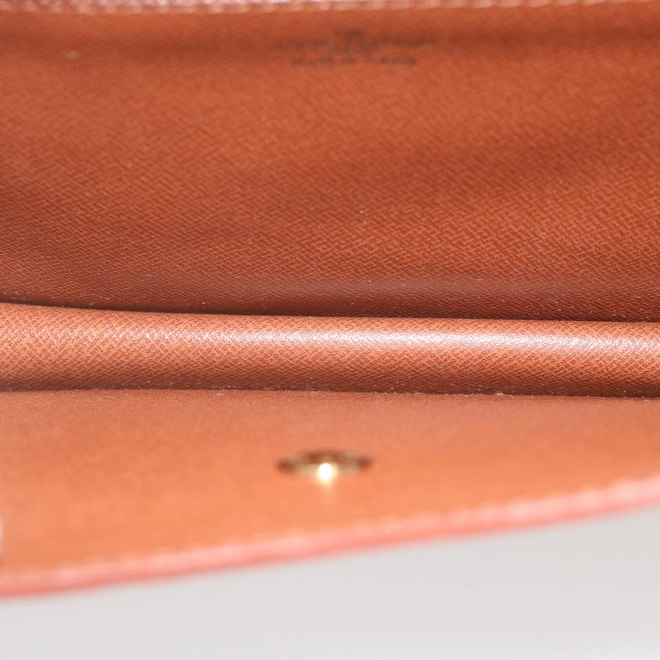 Louis Vuitton Montaigne  Leather Clutch Bag