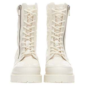 Christian Dior d-leader cannage quilted leather ankle boots