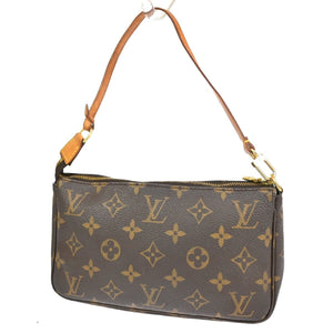 Louis Vuitton Pochette Accessoires  Canvas Clutch Bag