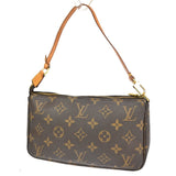 Louis Vuitton Pochette Accessoires  Canvas Clutch Bag
