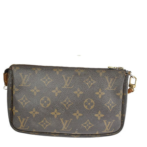 Louis Vuitton Pochette Accessoires  Canvas Clutch Bag