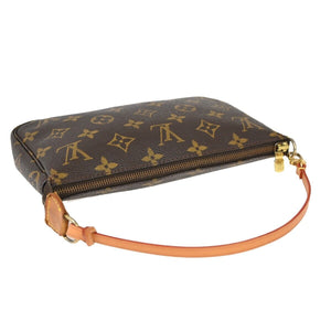 Louis Vuitton Pochette Accessoires  Canvas Clutch Bag
