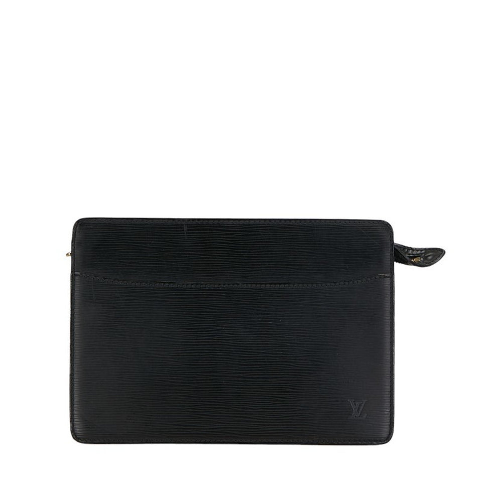 Louis Vuitton Pochette Homme  Leather Clutch Bag
