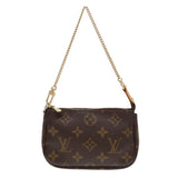 Louis Vuitton Mini Pochette Accessoires  Canvas Clutch Bag