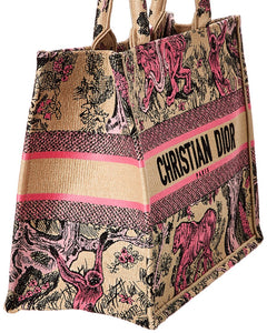 Dior Book Canvas Tote