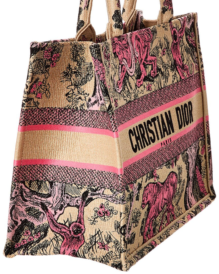 Dior Book Canvas Tote