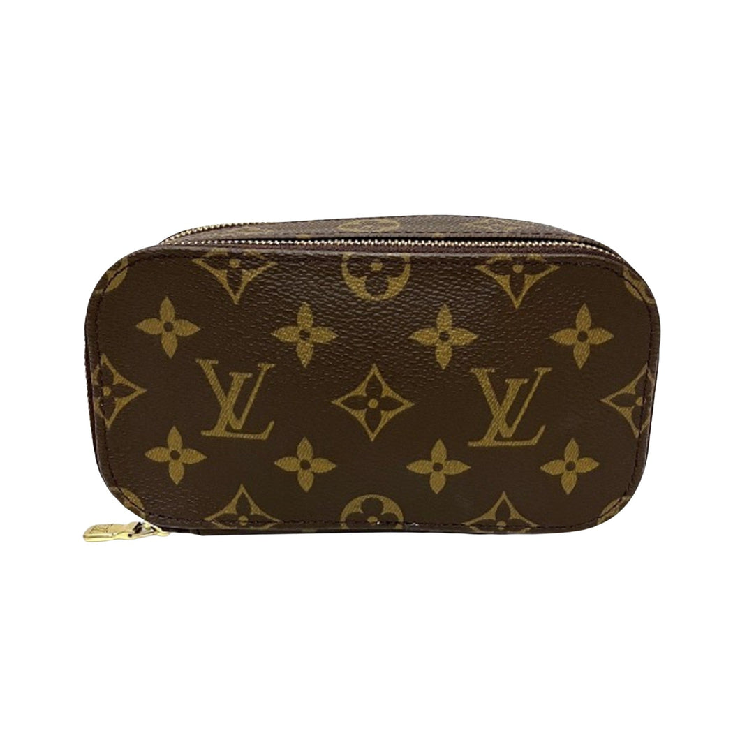 Louis Vuitton Trousse Brush Pm  Canvas Clutch Bag