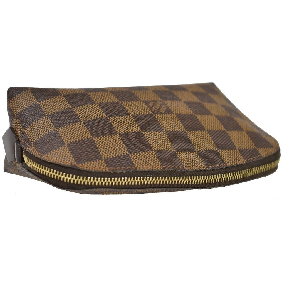 Louis Vuitton Cosmetic Pouch  Canvas Clutch Bag