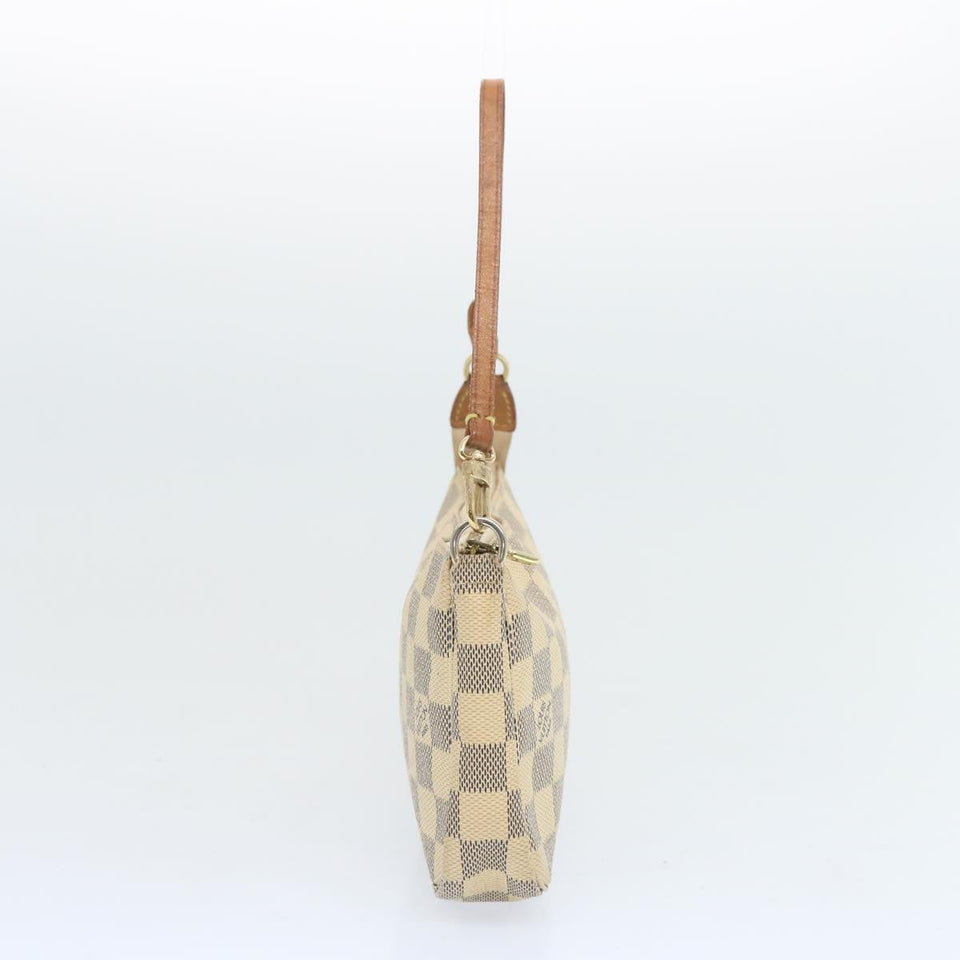 Louis Vuitton Pochette Accessoires  Leather Clutch Bag