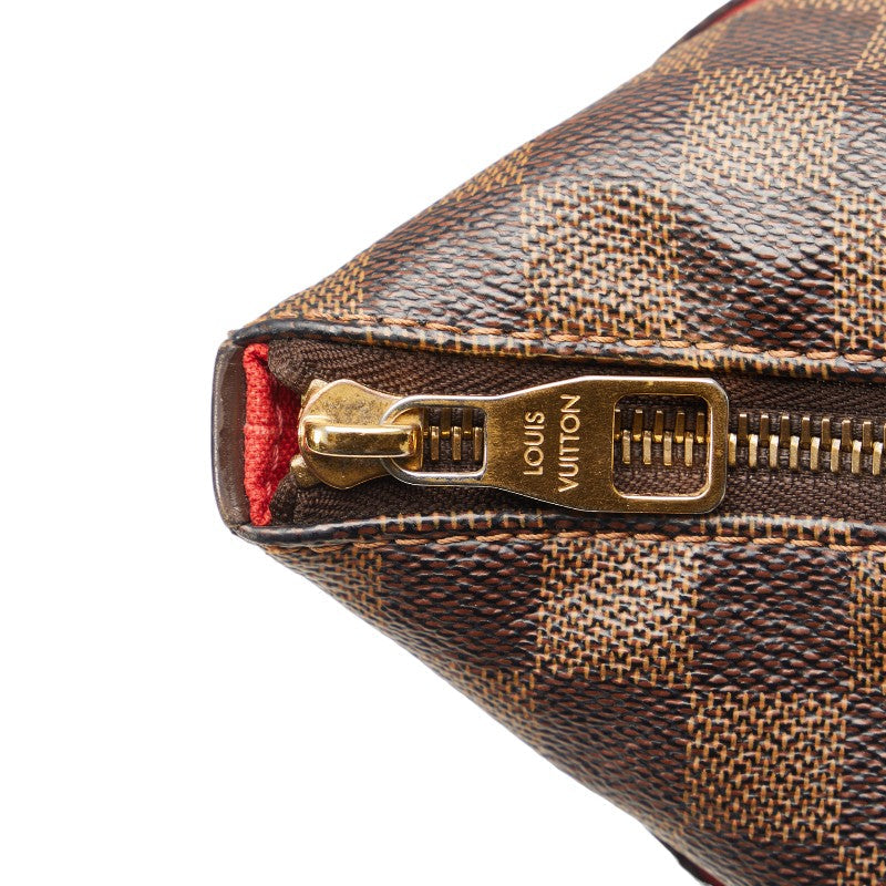 Louis Vuitton Damiere Toilet MM Shoulder Bag N41281 Brown PVC Leather  Louis Vuitton