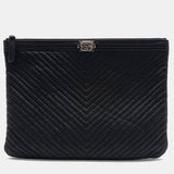 Chevron Boy Clutch New Medium