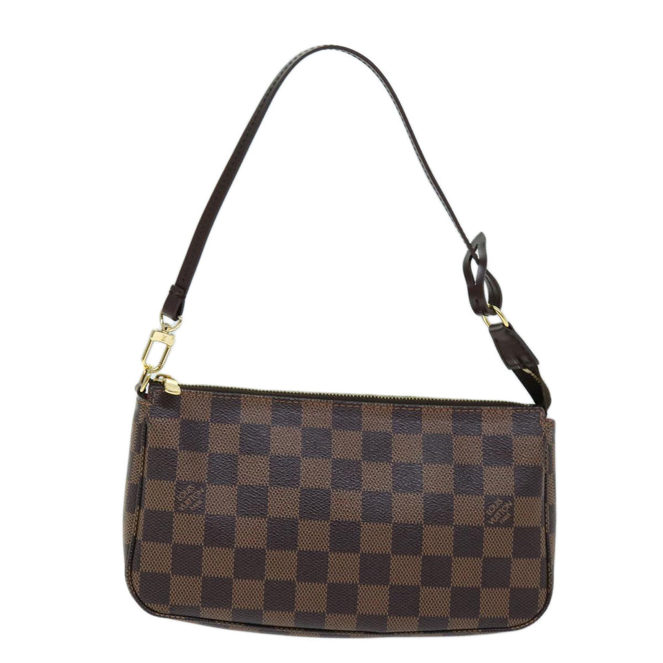 Louis Vuitton Pochette Accessoires  Canvas Clutch Bag