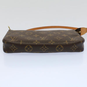 Louis Vuitton Pochette Accessoire  Canvas Clutch Bag
