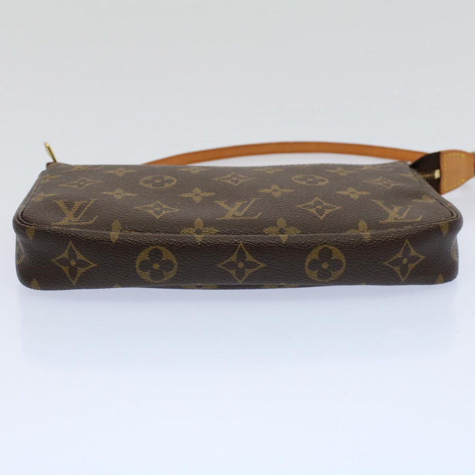 Louis Vuitton Pochette Accessoire  Canvas Clutch Bag