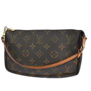 Louis Vuitton Pochette Accessoires  Canvas Clutch Bag