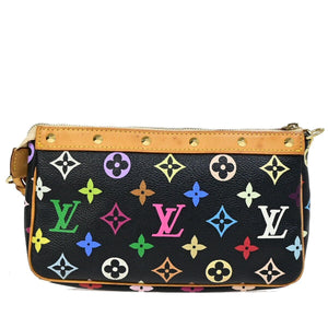 Louis Vuitton Pochette Accessoires  Canvas Clutch Bag
