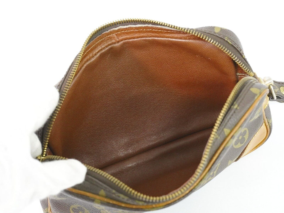 Louis Vuitton Marly Dragonne  Canvas Clutch Bag