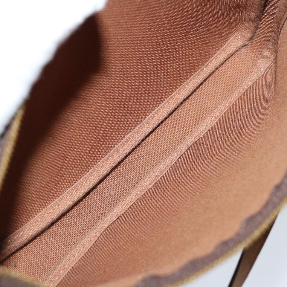 Louis Vuitton Pochette Accessoire  Canvas Clutch Bag