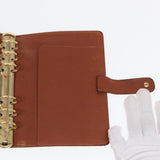 LOUIS VUITTON Epi Agenda MM Day Planner Cover Brown R20043 LV Auth 87334