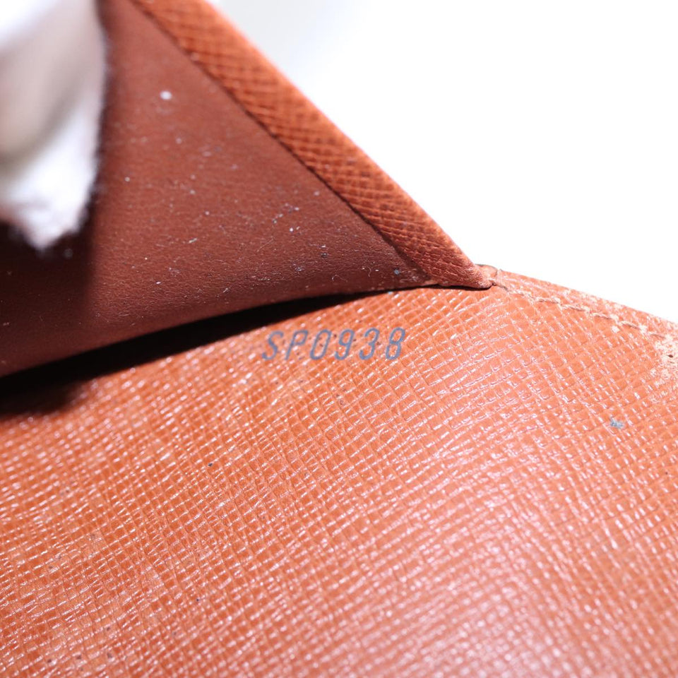 LOUIS VUITTON Epi Agenda MM Day Planner Cover Brown R20043 LV Auth 87334