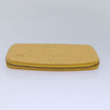 LOUIS VUITTON Epi Agenda Geode Travel Case Yellow M63879 LV Auth 87368