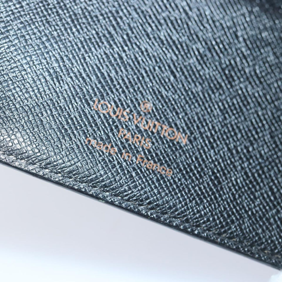 LOUIS VUITTON Epi Agenda MM Day Planner Cover Green R20044 LV Auth 87369