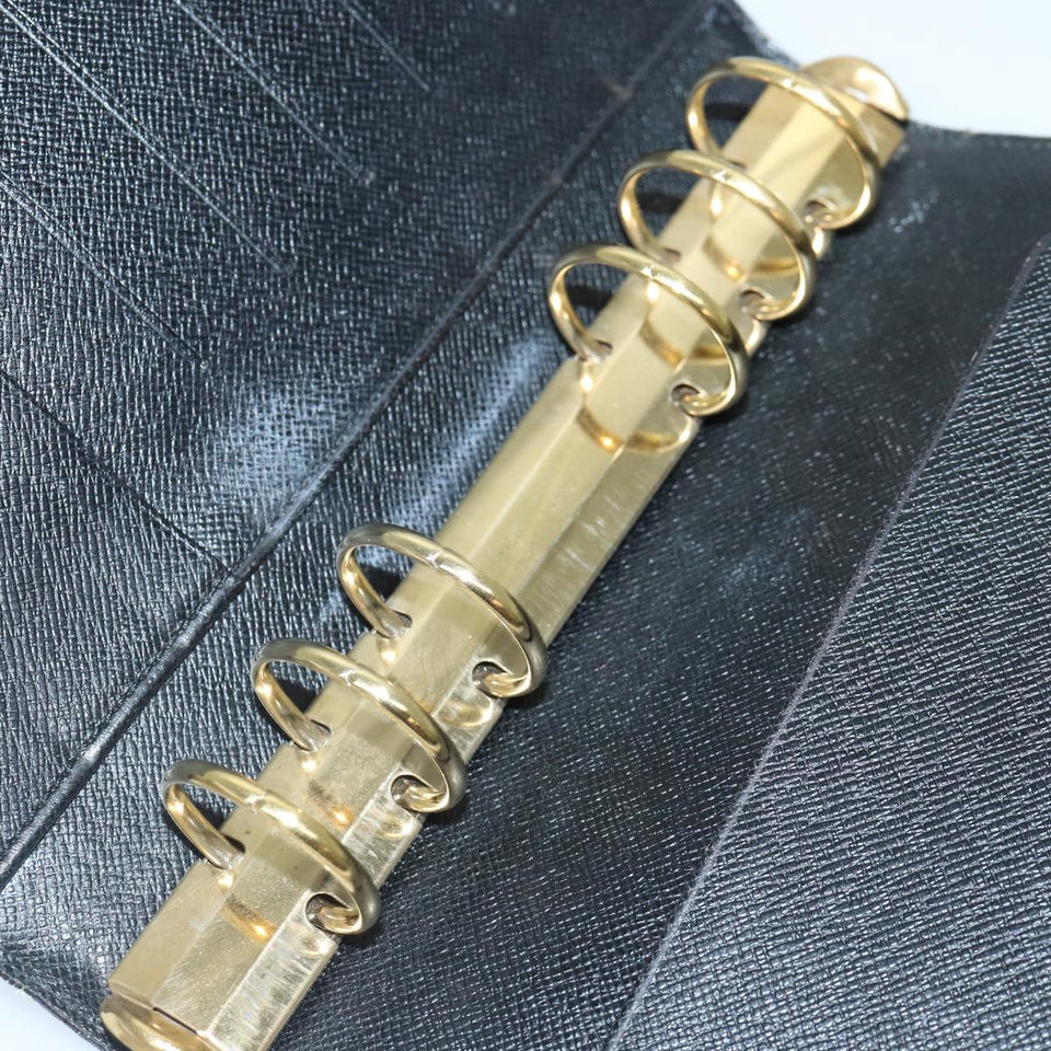 LOUIS VUITTON Epi Agenda MM Day Planner Cover Green R20044 LV Auth 87369