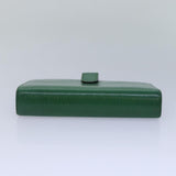 LOUIS VUITTON Epi Agenda MM Day Planner Cover Green R20044 LV Auth 87369