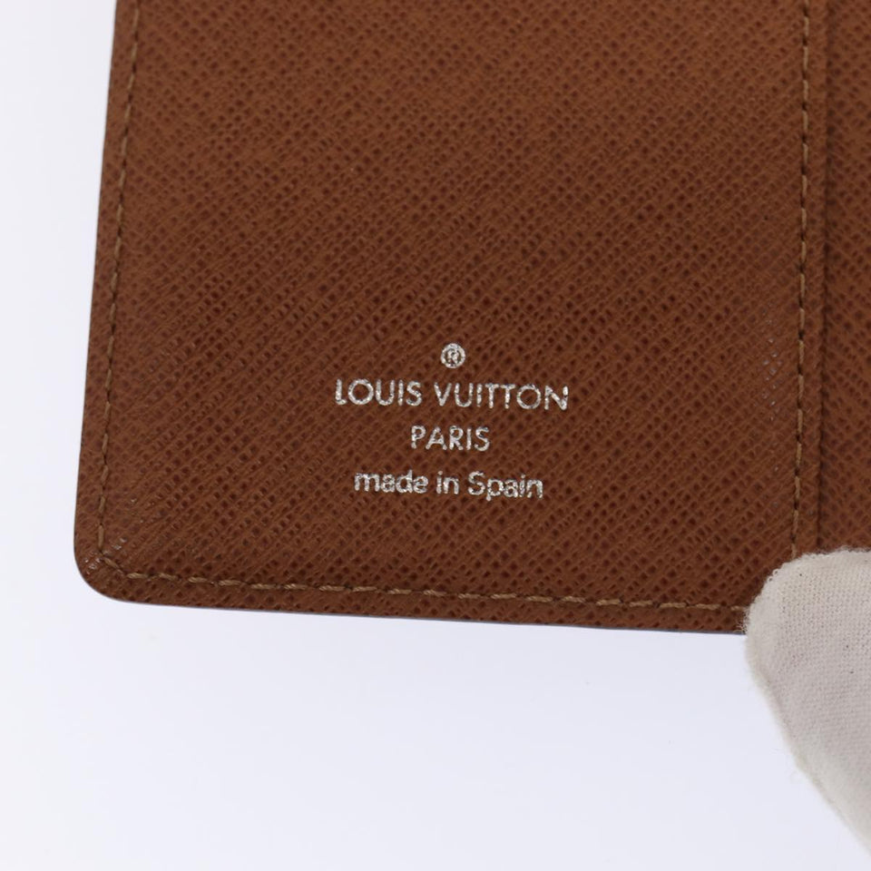 LOUIS VUITTON Epi Agenda PM Day Planner Cover Cannel R2005I LV Auth 87370