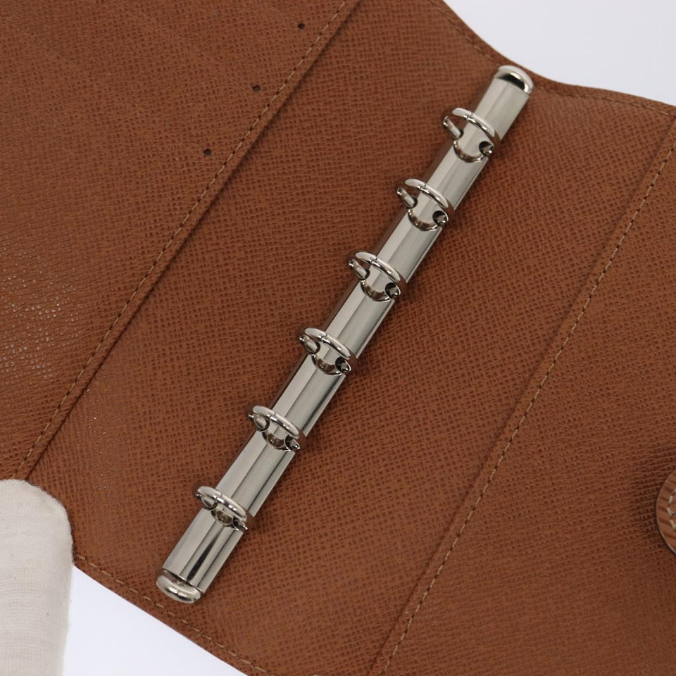 LOUIS VUITTON Epi Agenda PM Day Planner Cover Cannel R2005I LV Auth 87370