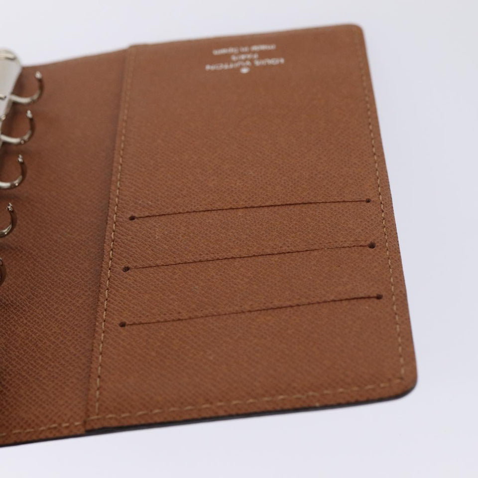 LOUIS VUITTON Epi Agenda PM Day Planner Cover Cannel R2005I LV Auth 87370