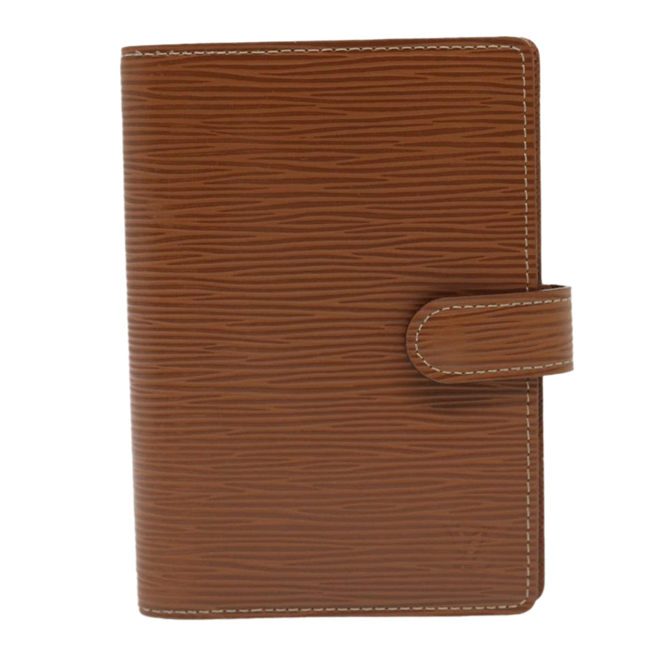 LOUIS VUITTON Epi Agenda PM Day Planner Cover Cannel R2005I LV Auth 87370