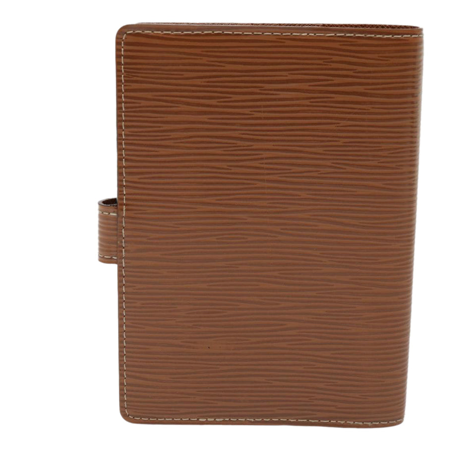 LOUIS VUITTON Epi Agenda PM Day Planner Cover Cannel R2005I LV Auth 87370