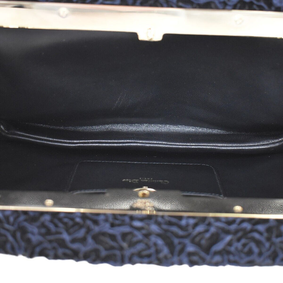 Dior  Velvet Clutch Bag