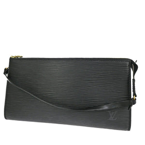 Louis Vuitton Pochette Accessoires  Leather Clutch Bag