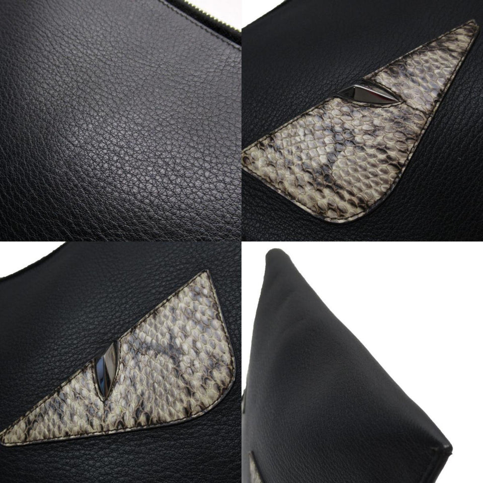Fendi   Leather Clutch Bag (Pre-Owned)